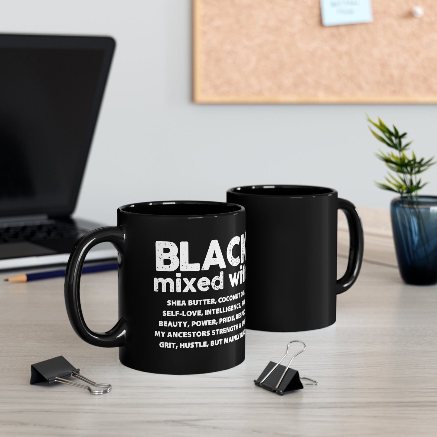 Afrocentric Coffee Mug: Black Pride Activist Cuppa (11 or 15 Oz)