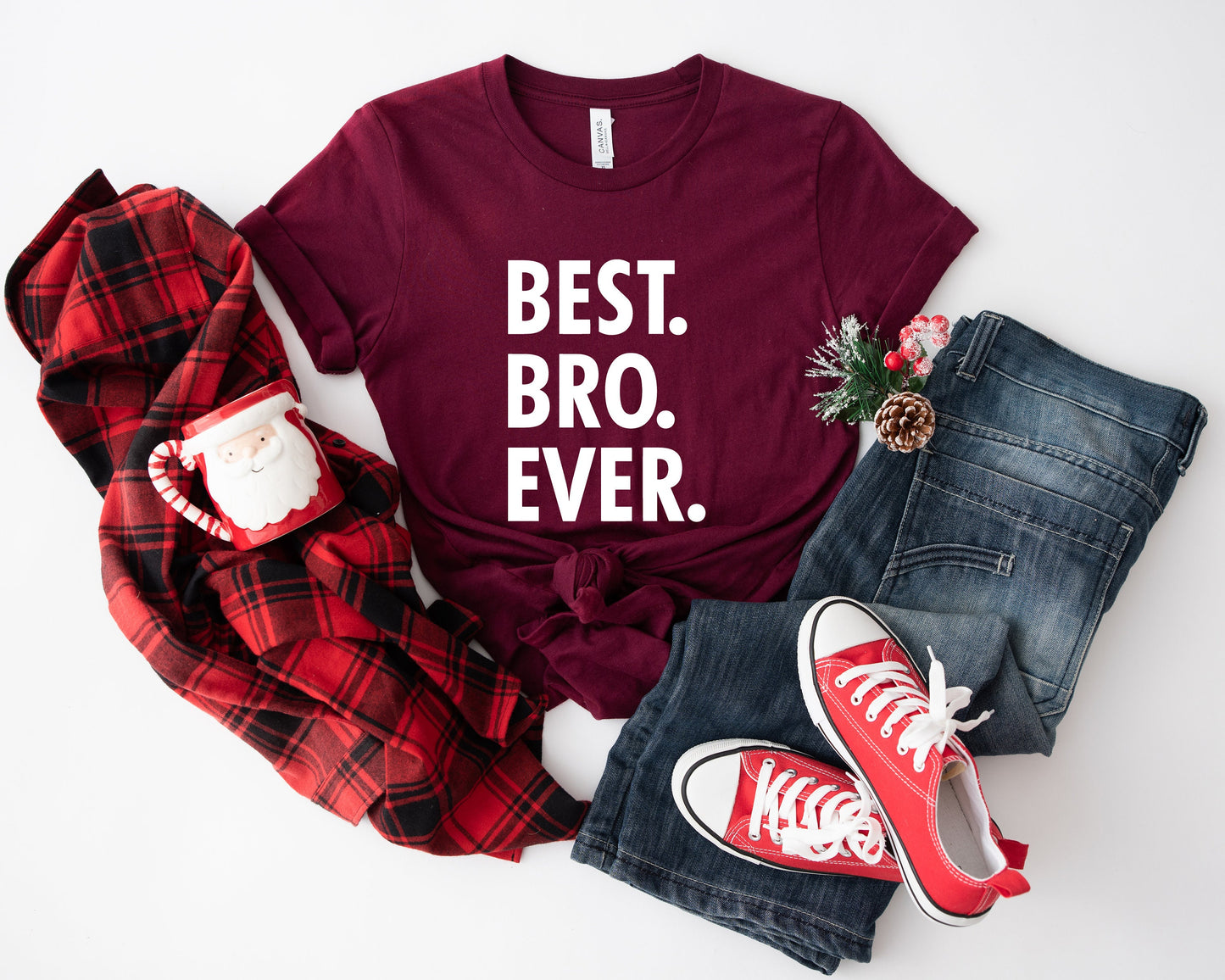Best Bro Ever Shirt,Gift For Brother,Men's Shirt,Funny Tee,Anniversary Gift,Gift For Him,Best Friend Birthday Gift,Funny Brother Shirt
