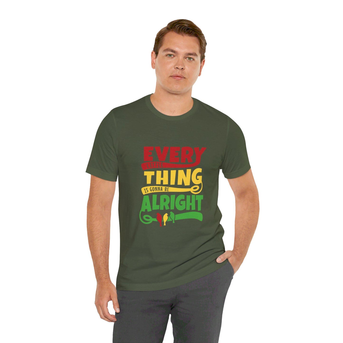 Bob Marley Lyrics T-Shirt: Reggae Music, Jamaica Vacation Tee