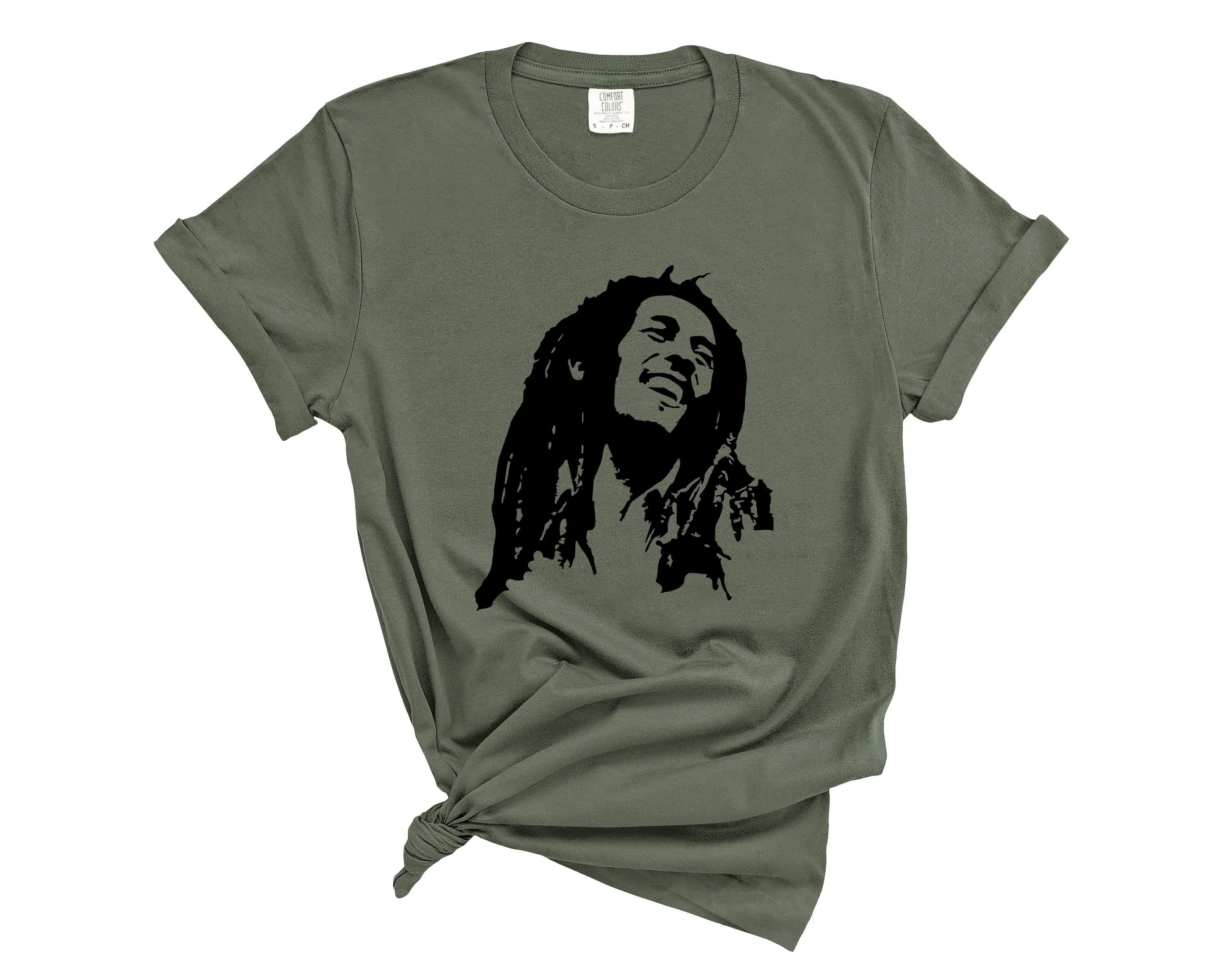 Comfort Colors Bob Marley Tee: Vintage Reggae Lyrics Shirt