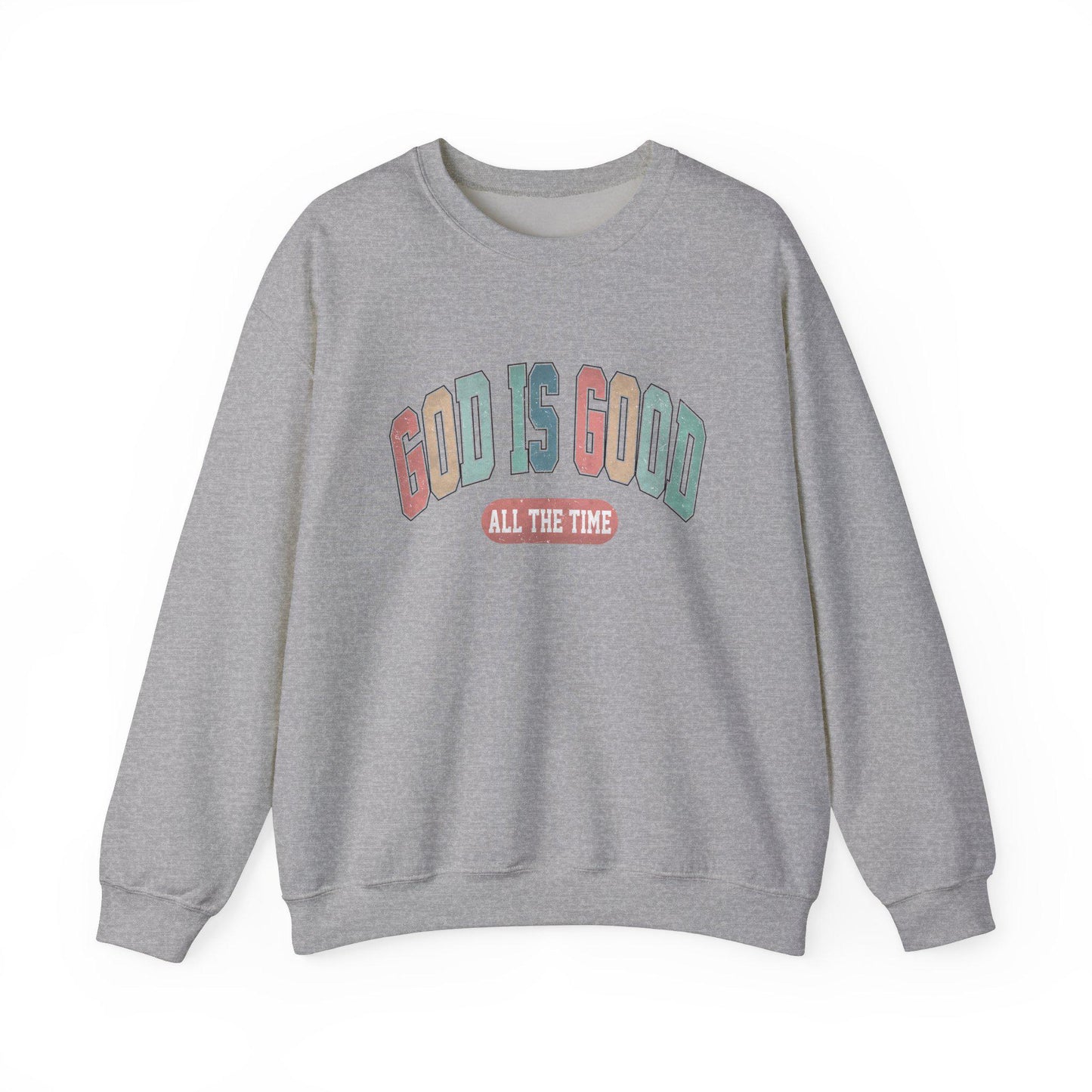God Is Good Sweatshirt, Christian Crewneck Jumper, Religious Gift