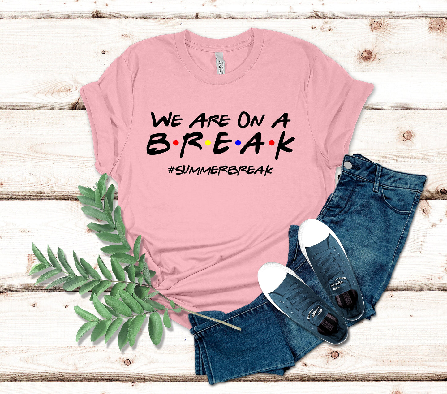 We Were On A Break T-Shirt, Summer Vacation Tee