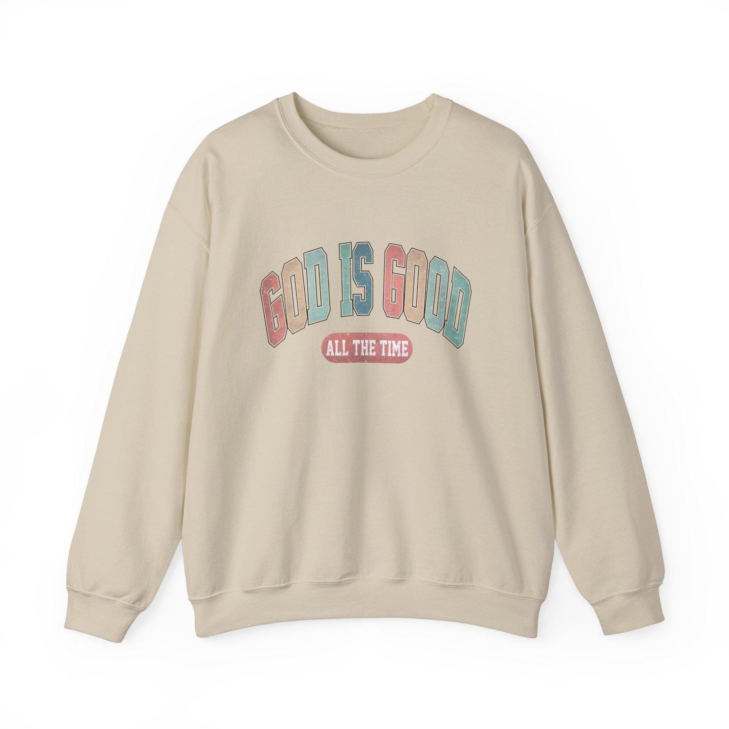 God Is Good Sweatshirt, Christian Crewneck Jumper, Religious Gift