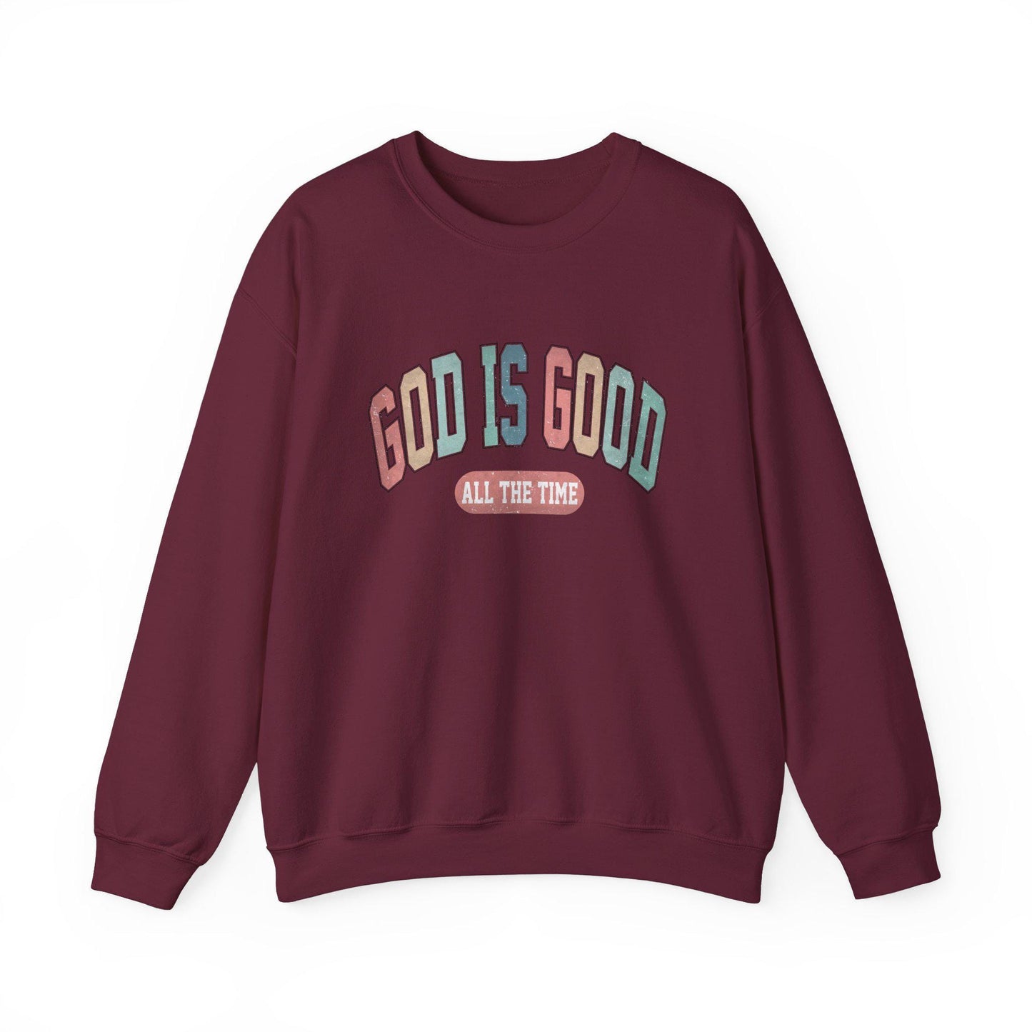 God Is Good Sweatshirt, Christian Crewneck Jumper, Religious Gift