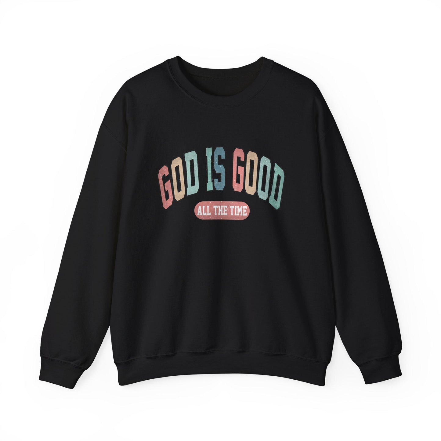 God Is Good Sweatshirt, Christian Crewneck Jumper, Religious Gift
