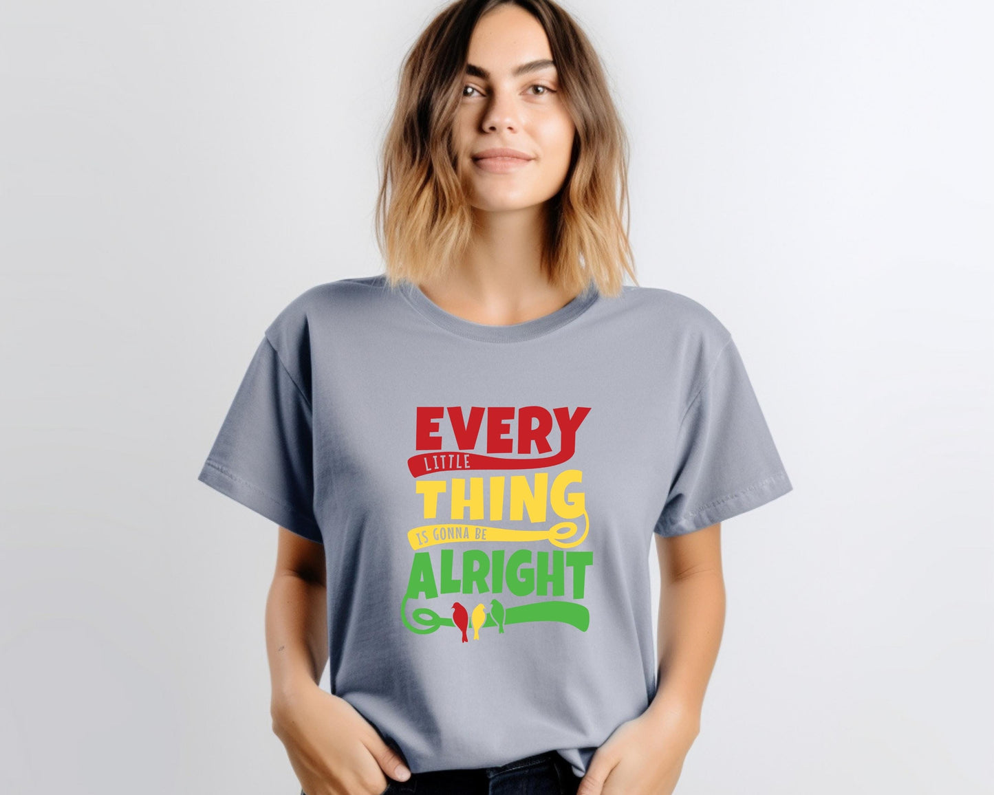 Comfort Colors Bob Marley Shirt: Every Little Thing, Reggae Tee