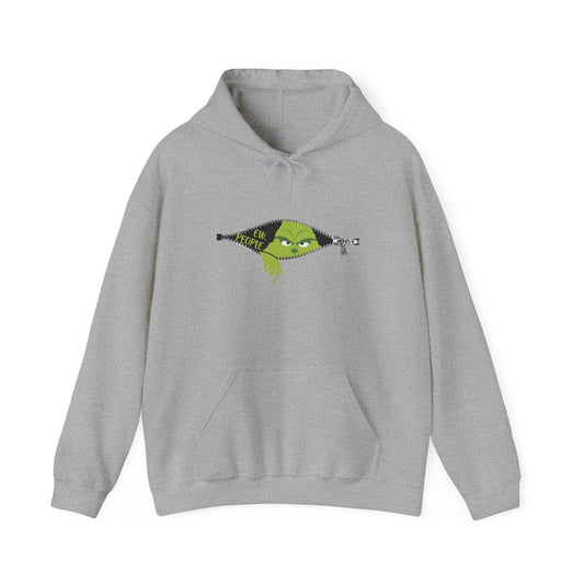 Ew People Grinch Graphic Hoodie, Introvert Humor
