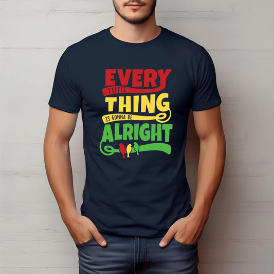 Bob Marley Lyrics T-Shirt: Reggae Music, Jamaica Vacation Tee