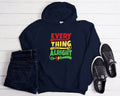 Bob Marley Lyrics Hoodie: Reggae Music Sweatshirt