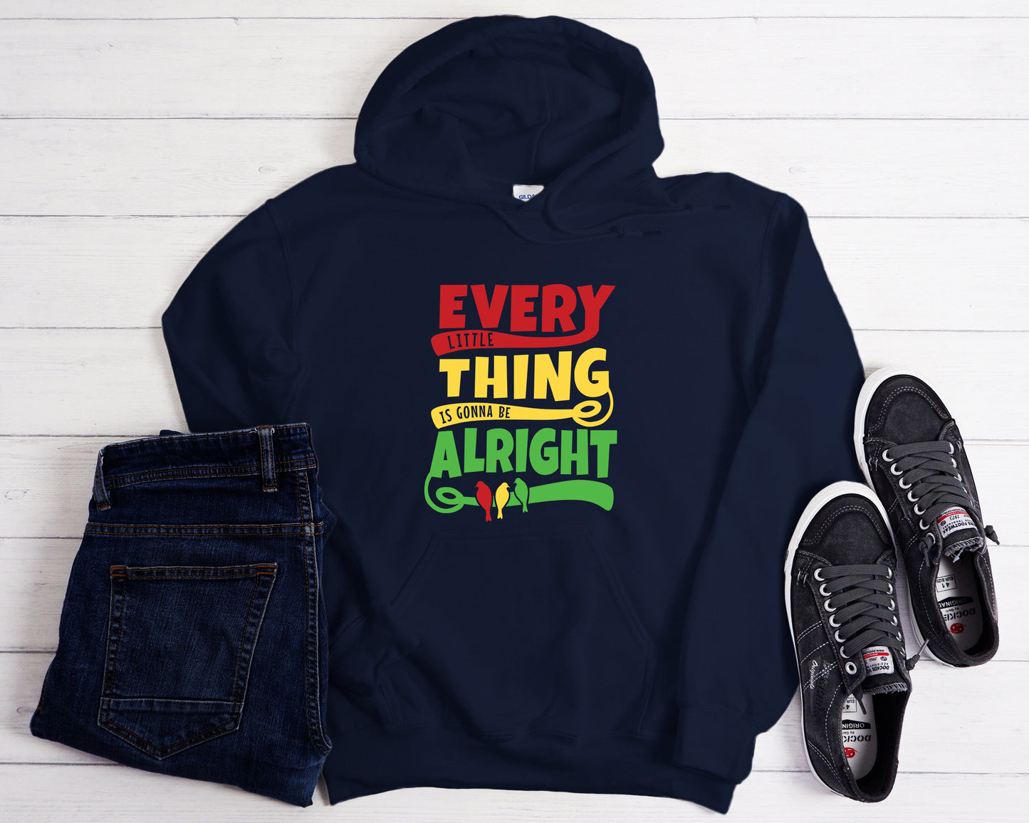 Bob Marley Lyrics Hoodie: Reggae Music Sweatshirt
