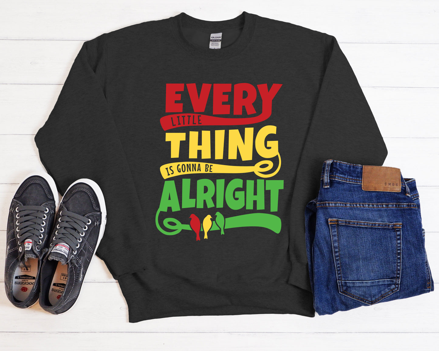 Bob Marley Sweatshirt: Reggae Lyrics, Jamaica Vacation Style