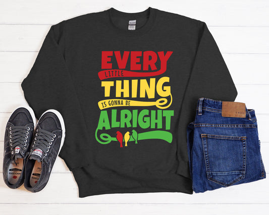 Bob Marley Sweatshirt: Reggae Lyrics, Jamaica Vacation Style