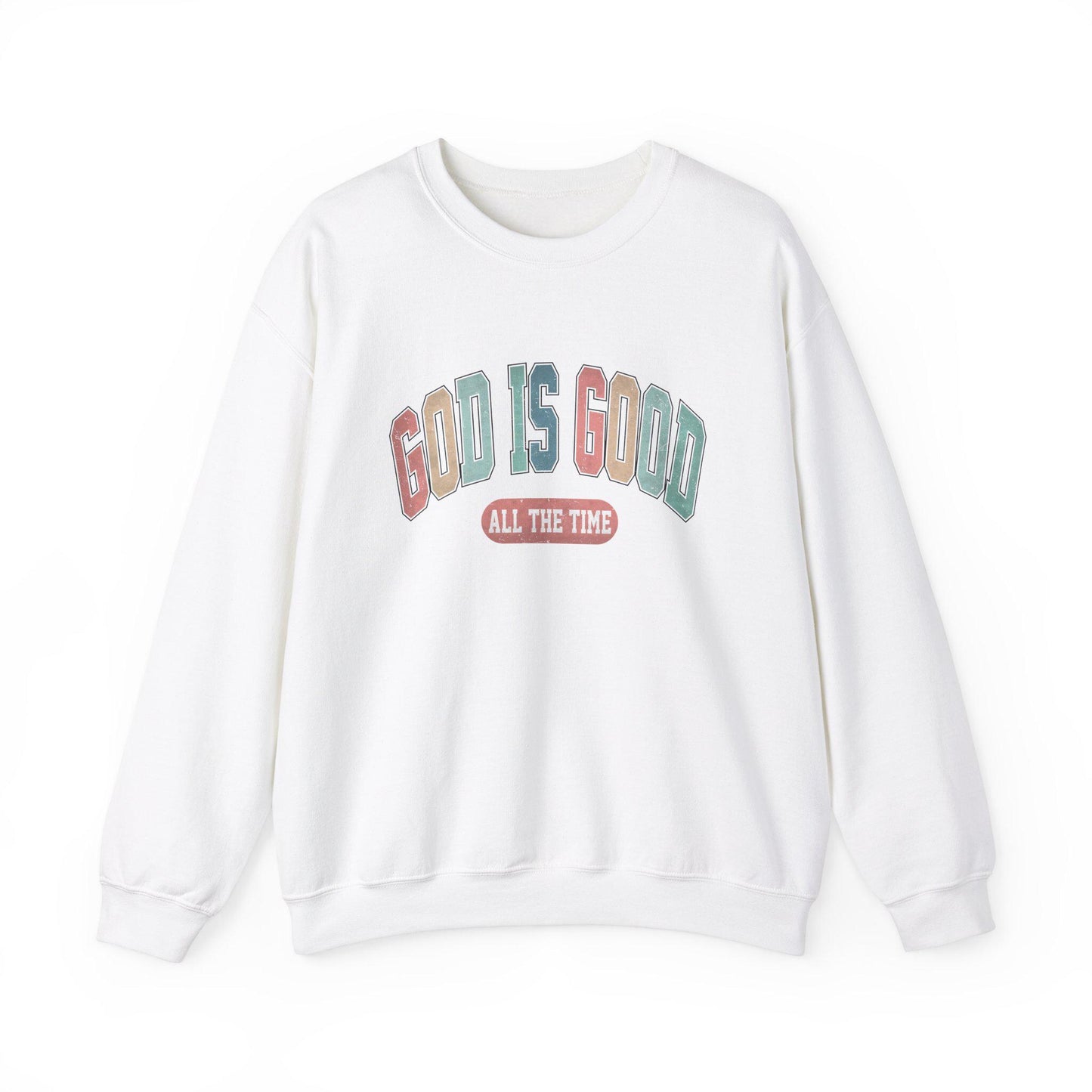 God Is Good Sweatshirt, Christian Crewneck Jumper, Religious Gift