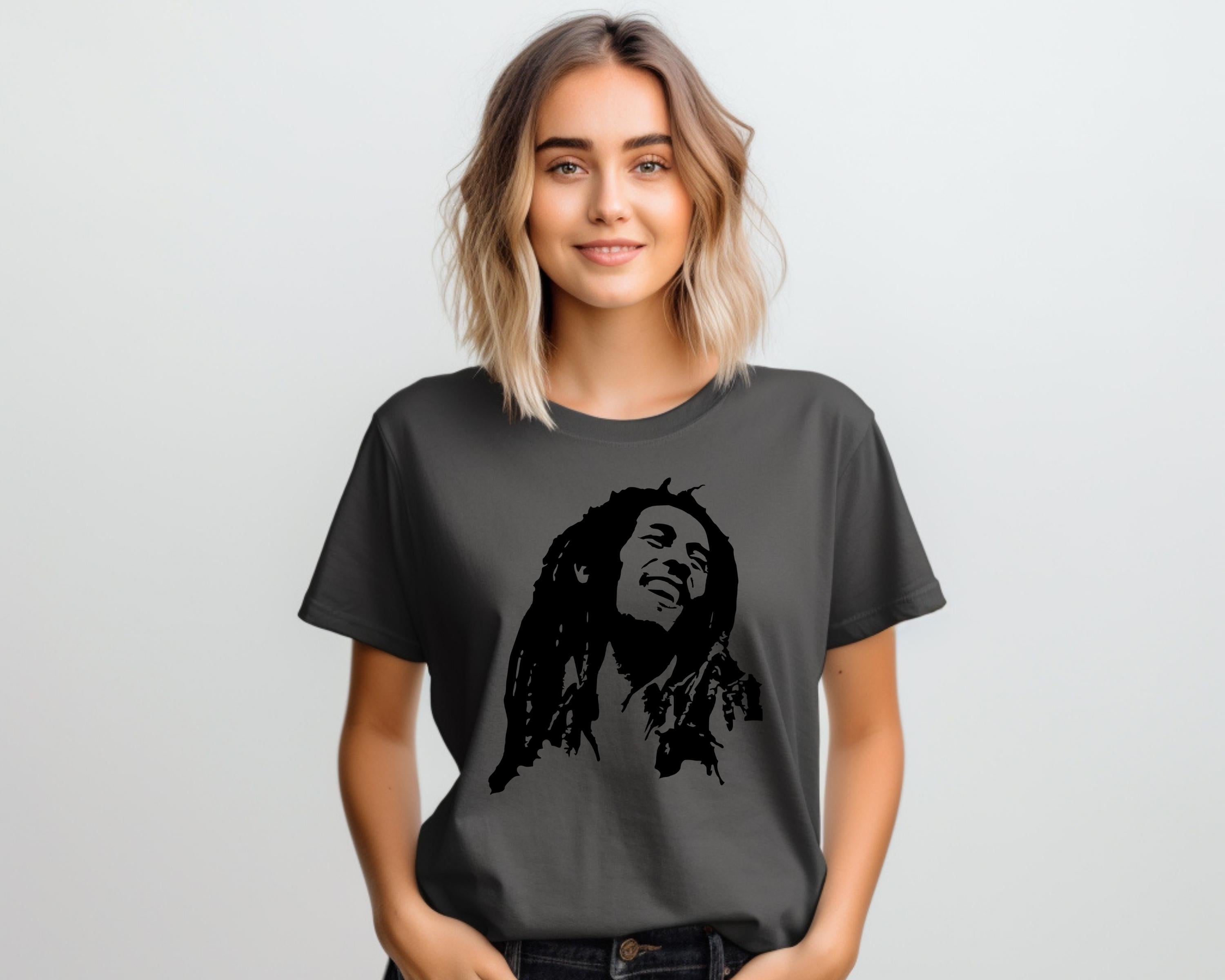 Comfort Colors Bob Marley Tee: Vintage Reggae Lyrics Shirt