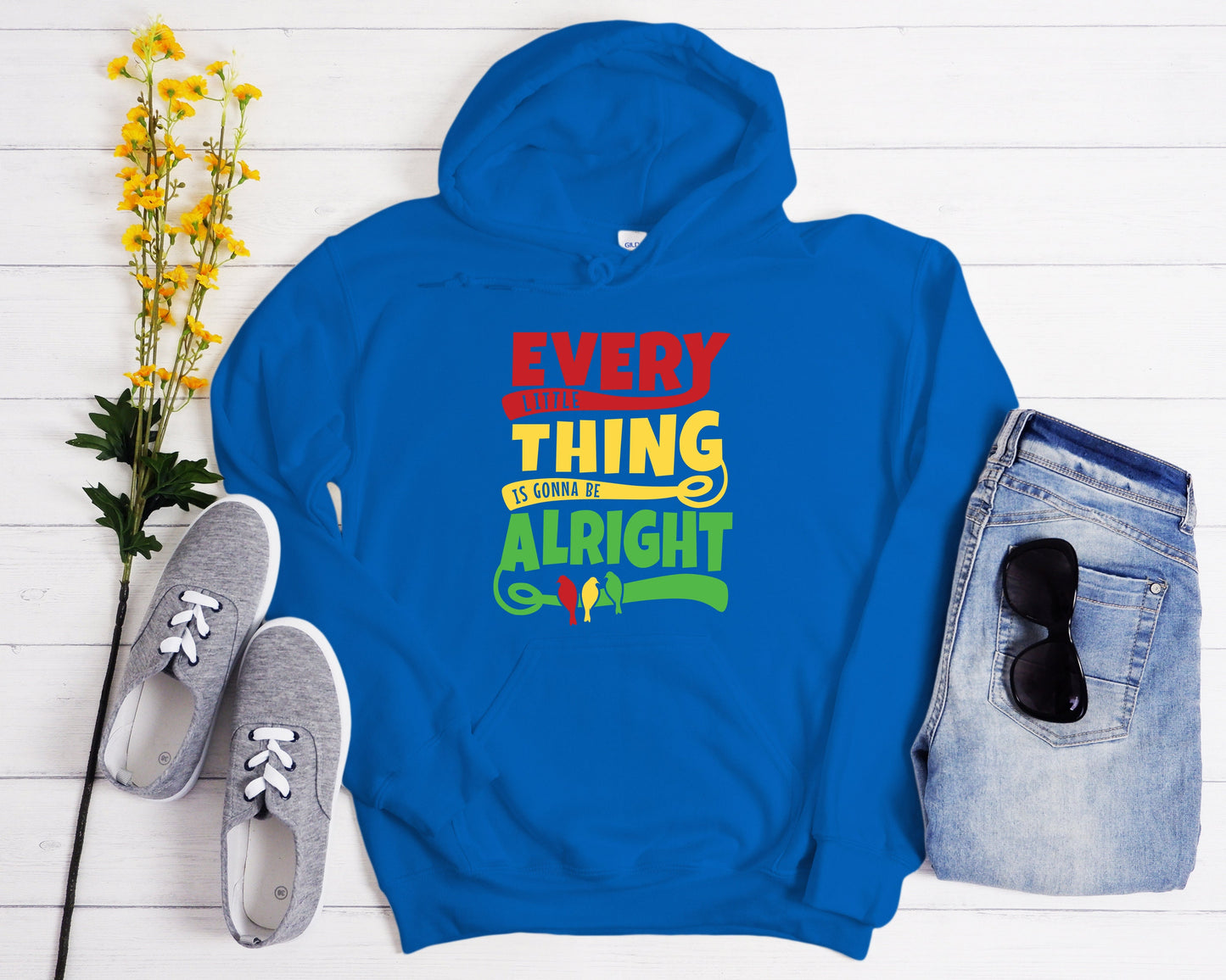 Bob Marley Lyrics Hoodie: Reggae Music Sweatshirt