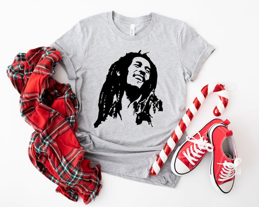 Bob Marley Lyrics T-Shirt: Vintage Reggae Music, Jamaica Vacation Tee