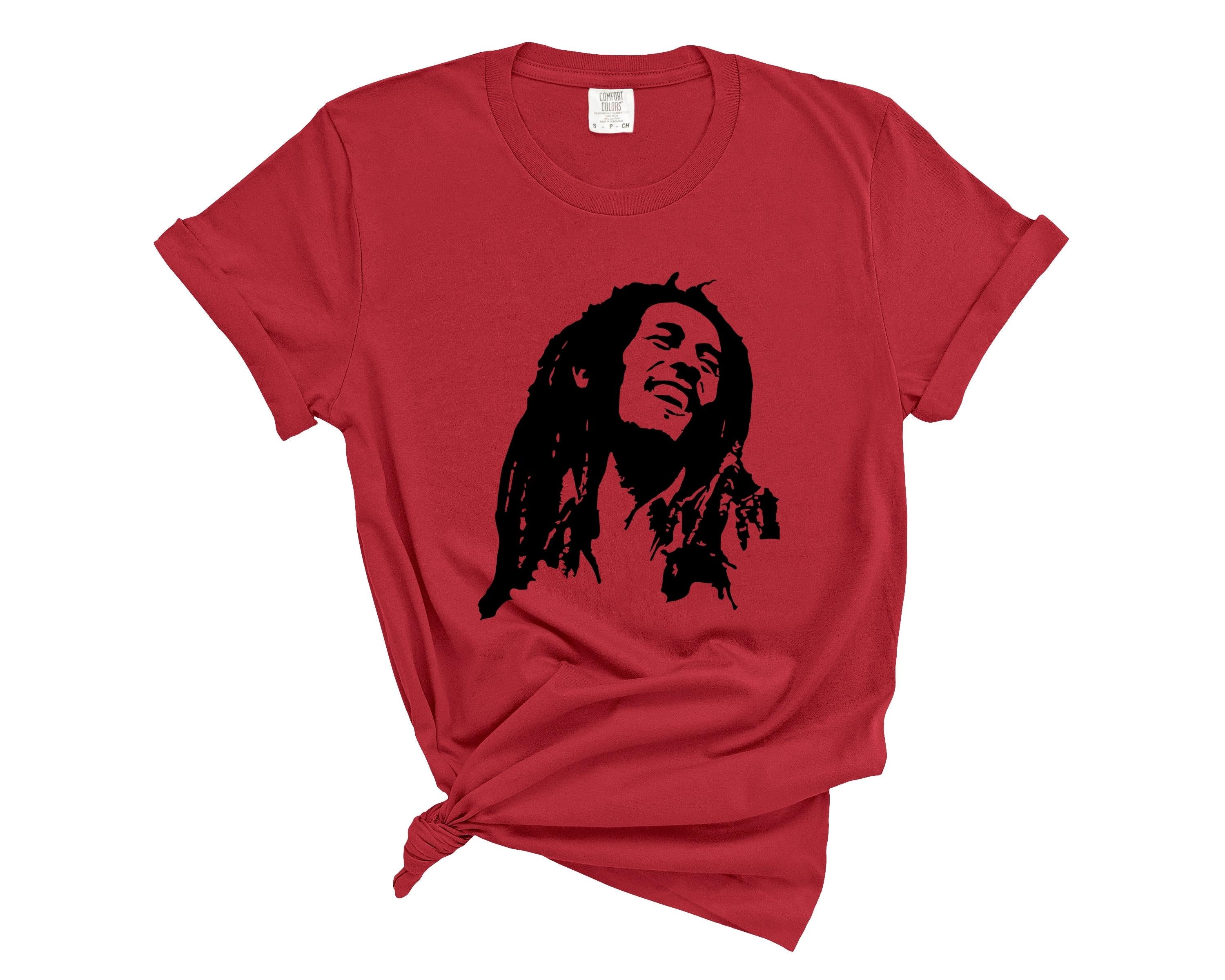 Comfort Colors Bob Marley Tee: Vintage Reggae Lyrics Shirt