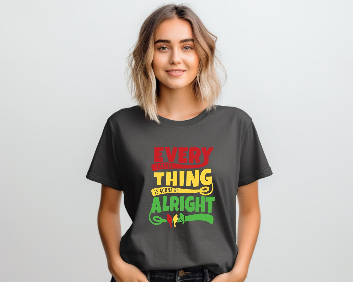 Comfort Colors Bob Marley Shirt: Every Little Thing, Reggae Tee