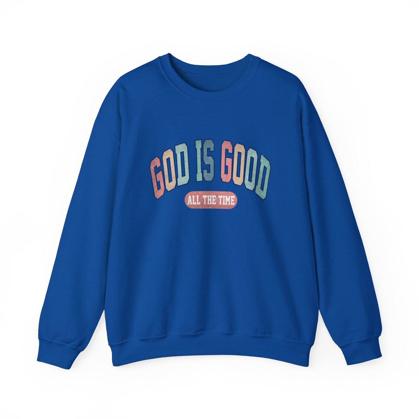 God Is Good Sweatshirt, Christian Crewneck Jumper, Religious Gift
