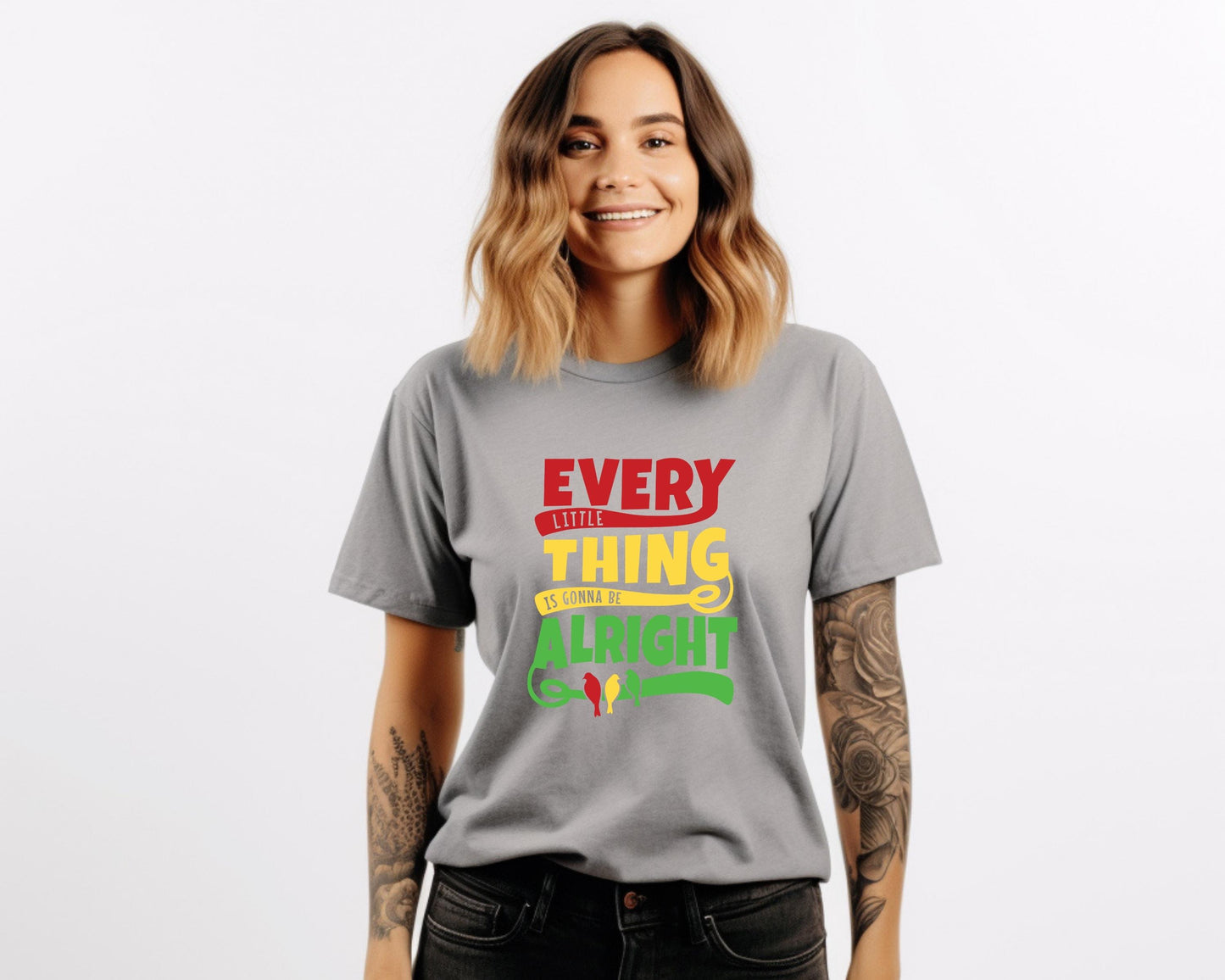 Comfort Colors Bob Marley Shirt: Every Little Thing, Reggae Tee