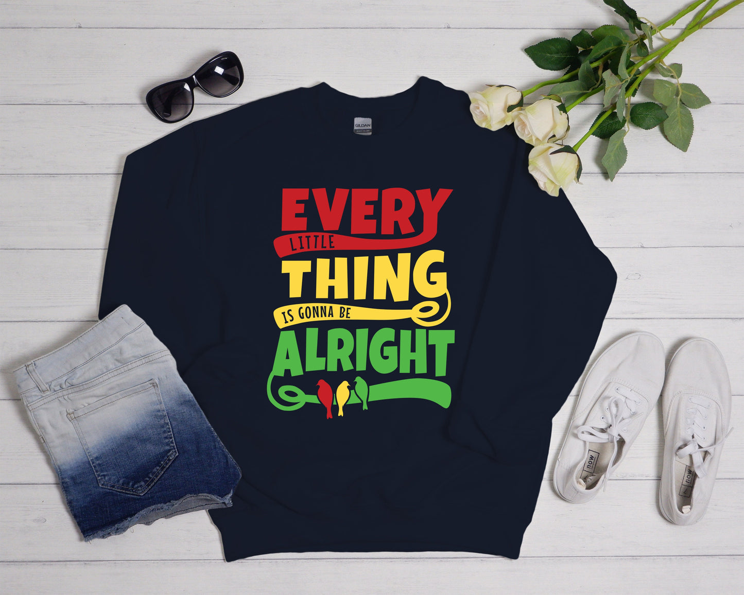 Bob Marley Sweatshirt: Reggae Lyrics, Jamaica Vacation Style