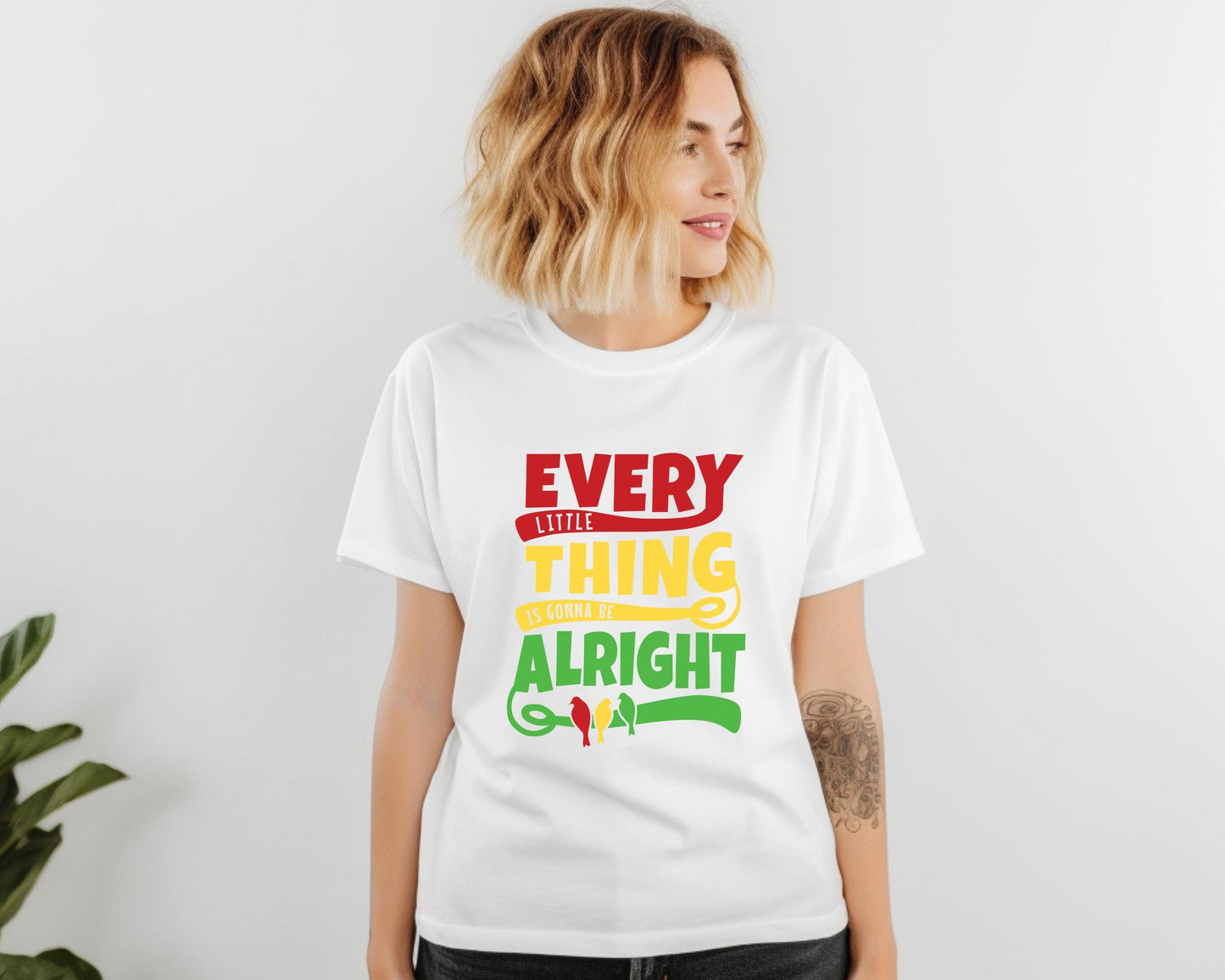 Comfort Colors Bob Marley Shirt: Every Little Thing, Reggae Tee