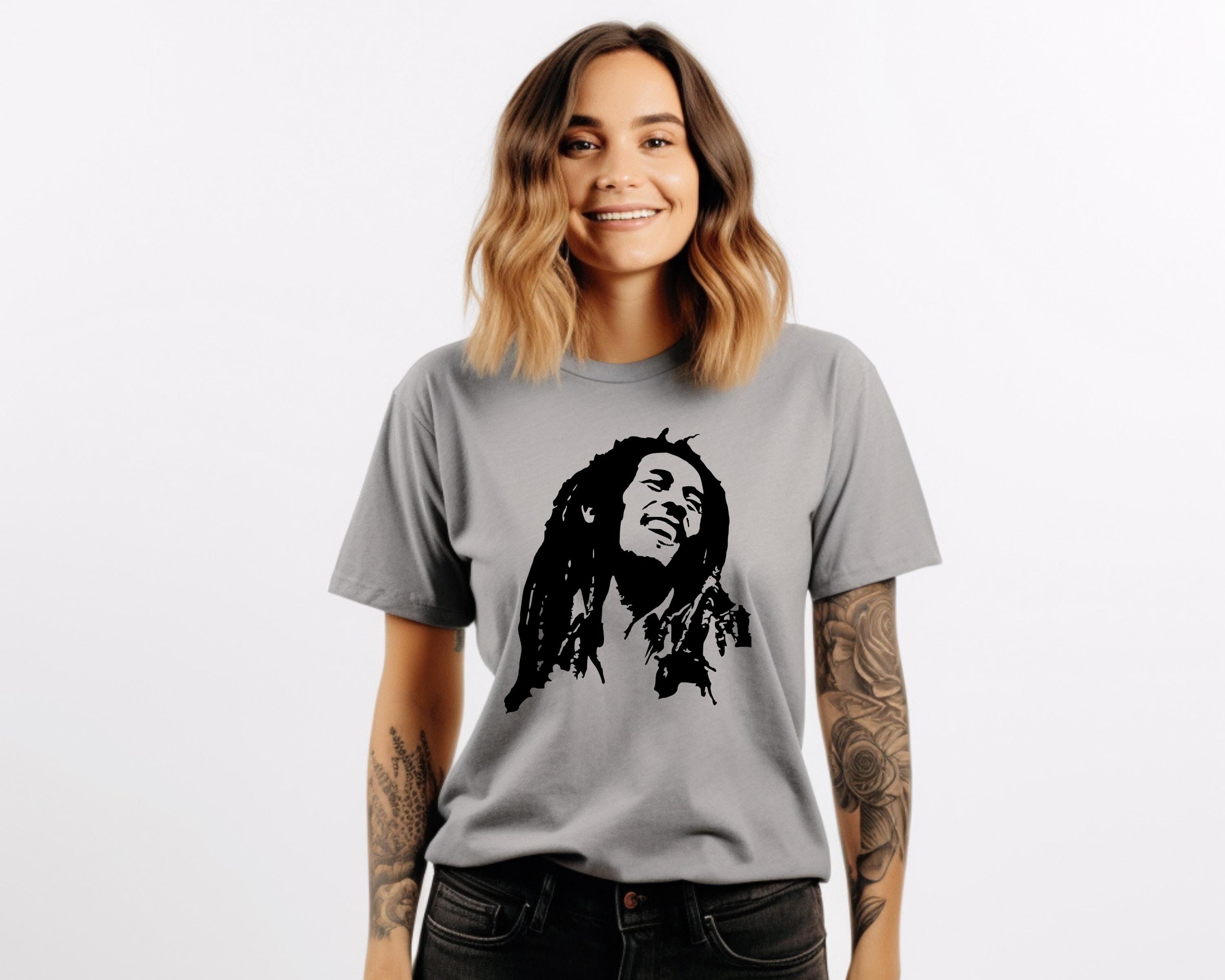 Comfort Colors Bob Marley Tee: Vintage Reggae Lyrics Shirt