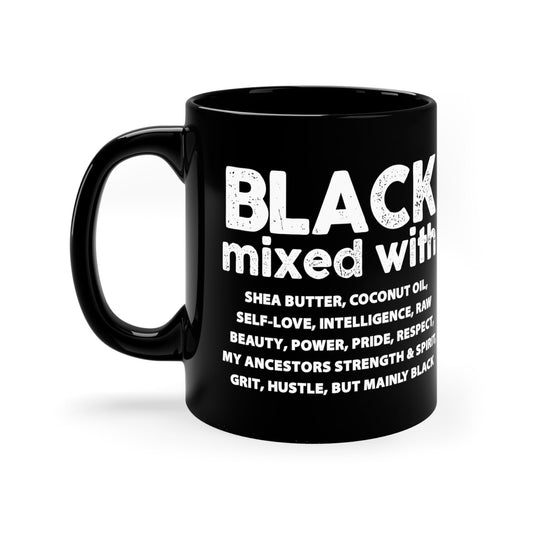 Afrocentric Coffee Mug: Black Pride Activist Cuppa (11 or 15 Oz)