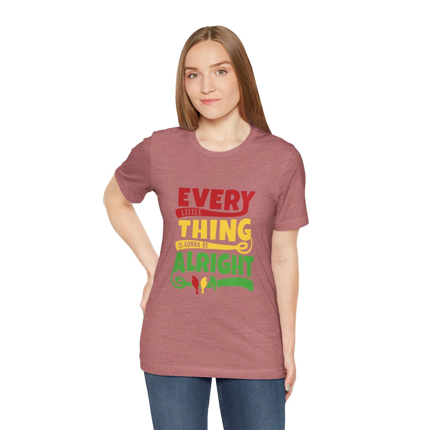 Bob Marley Lyrics T-Shirt: Reggae Music, Jamaica Vacation Tee