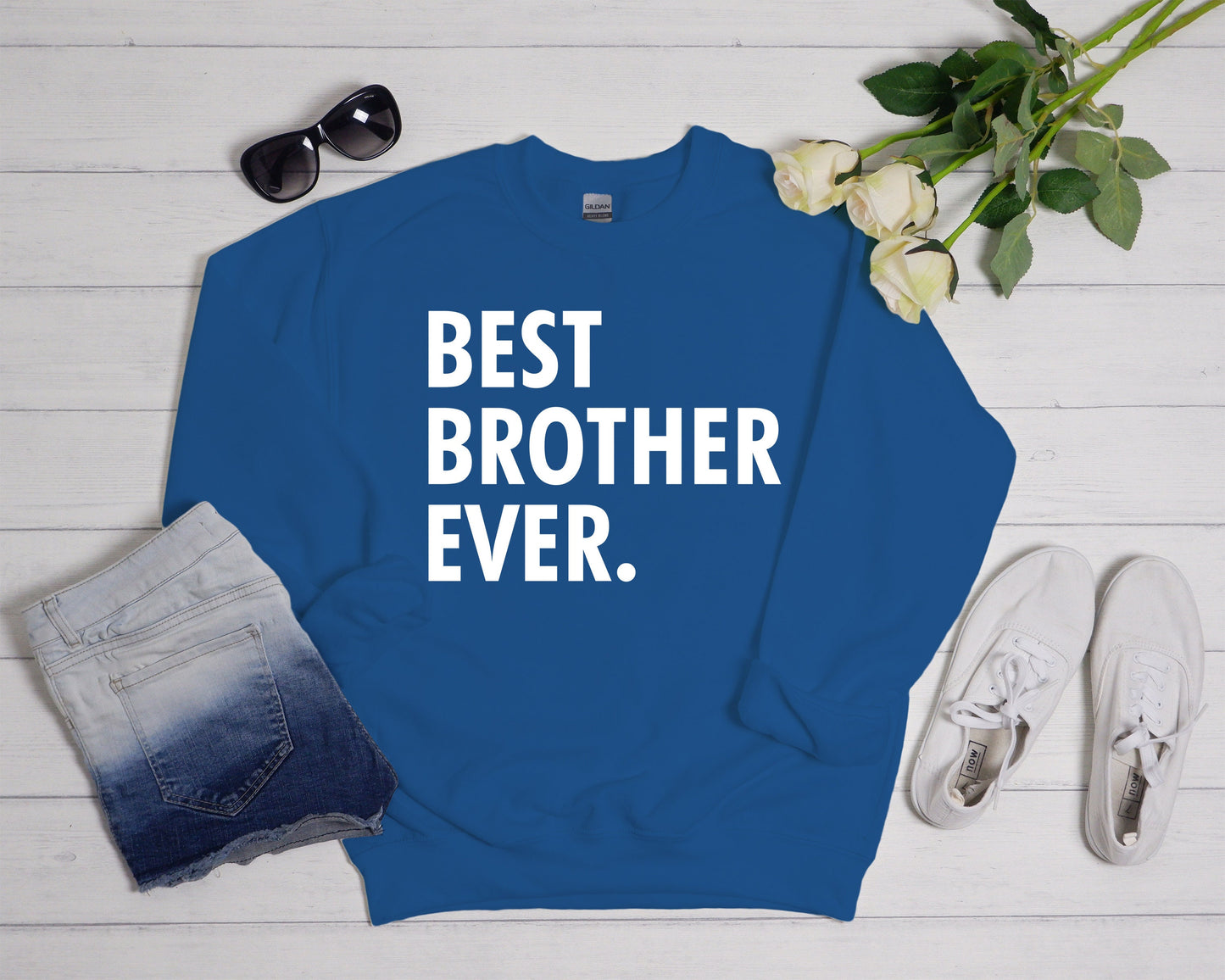 Best Brother Ever Sweatshirt,Gift For Brother,Men's Sweatshirt,Funny Sweatshirt,Anniversary Gift,Gift For Him,Best Friend Birthday Gift