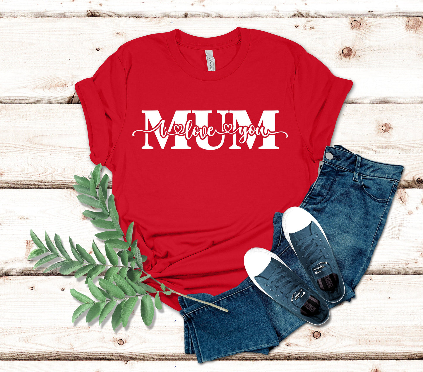 I Love You Mom T-Shirt, Mother's Day Gift