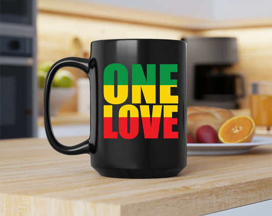 Bob Marley One Love Coffee Mug